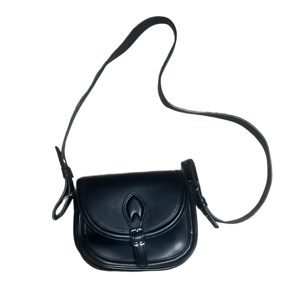 Sam Edelman Women's Giorgia Saddle Handbag, Black